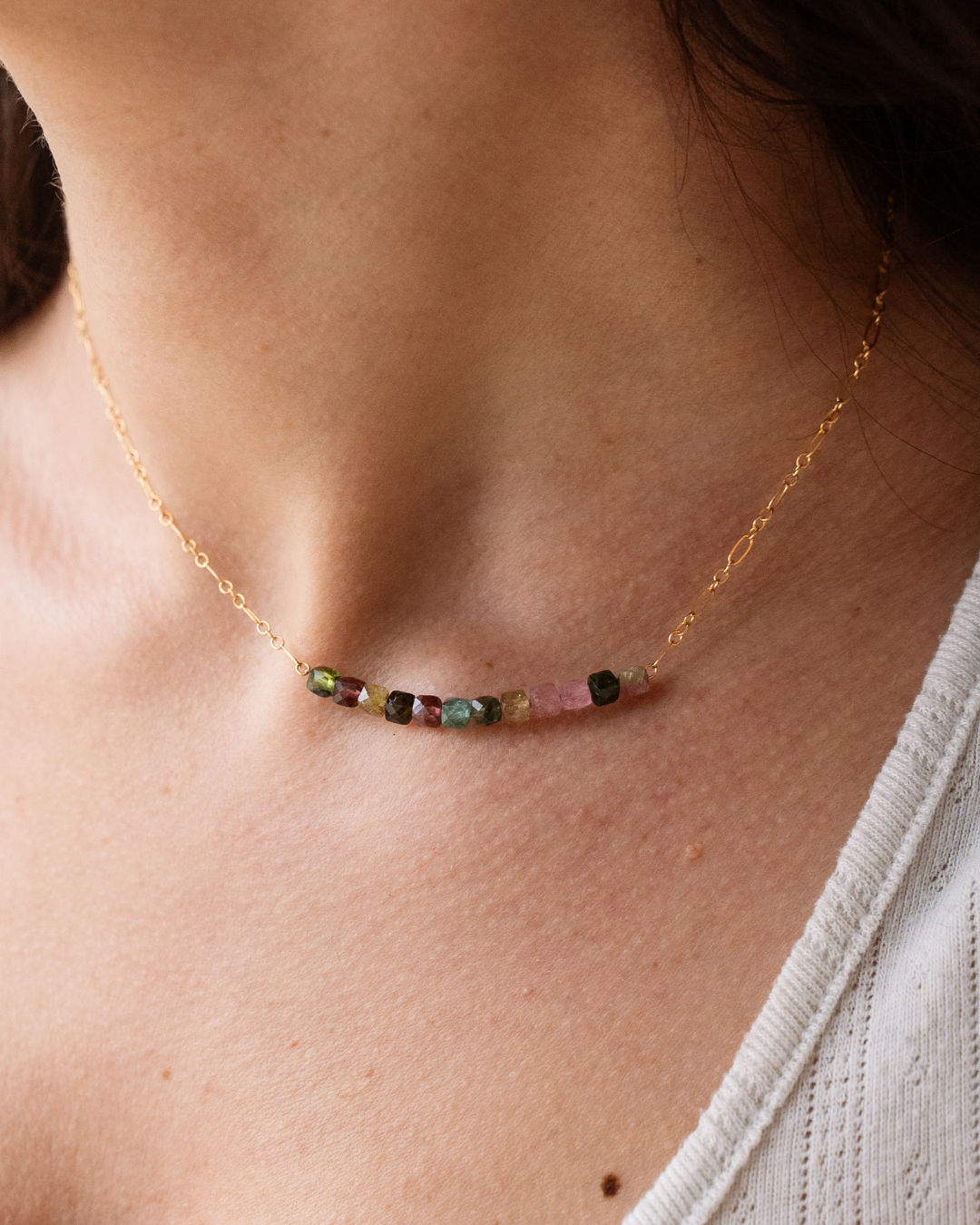 Collier - Tourmalines