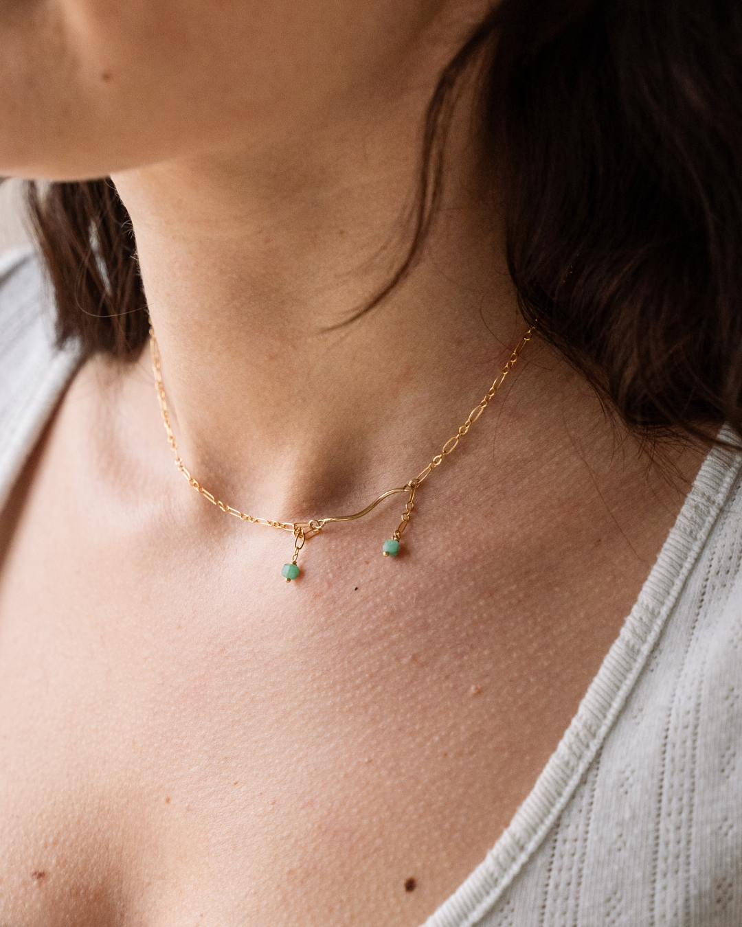 Collier - Émeraudes Crafted