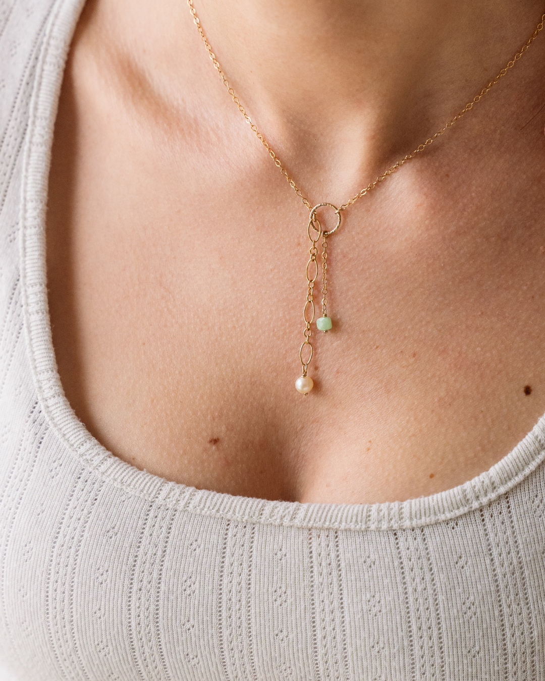 Collier - Chrysoprase