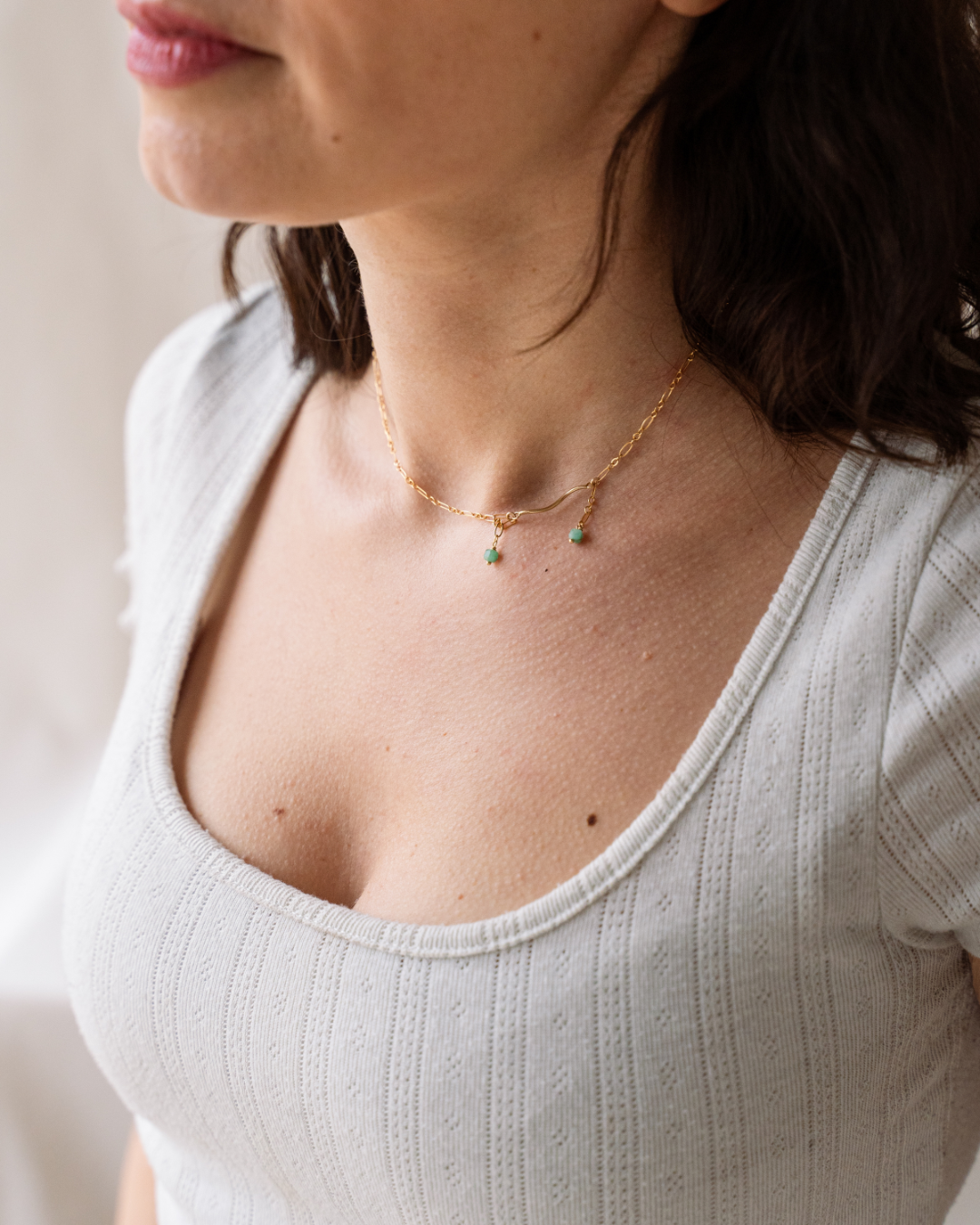 Collier - Émeraudes Crafted