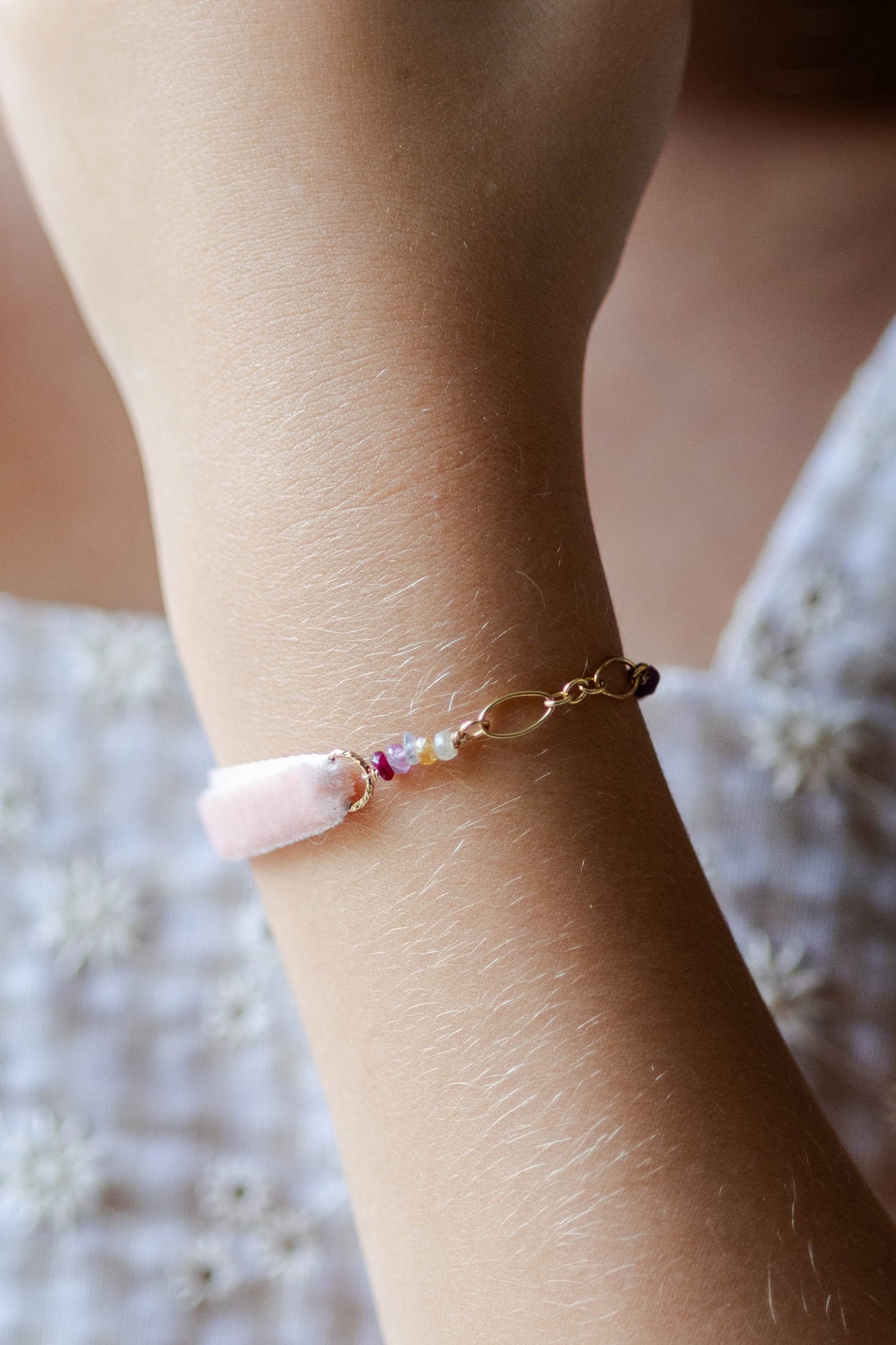 DUO Bracelet ruban - Octobre Rose