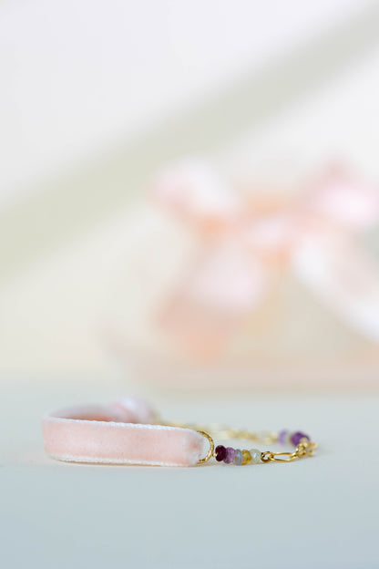 DUO Bracelet ruban - Octobre Rose